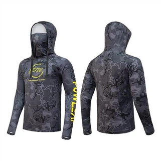 Dessuadora amb caputxa de màniga llarga de pesca